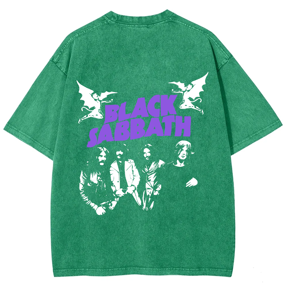 Unisex Vintage Black Sabbath Band t-Shirt