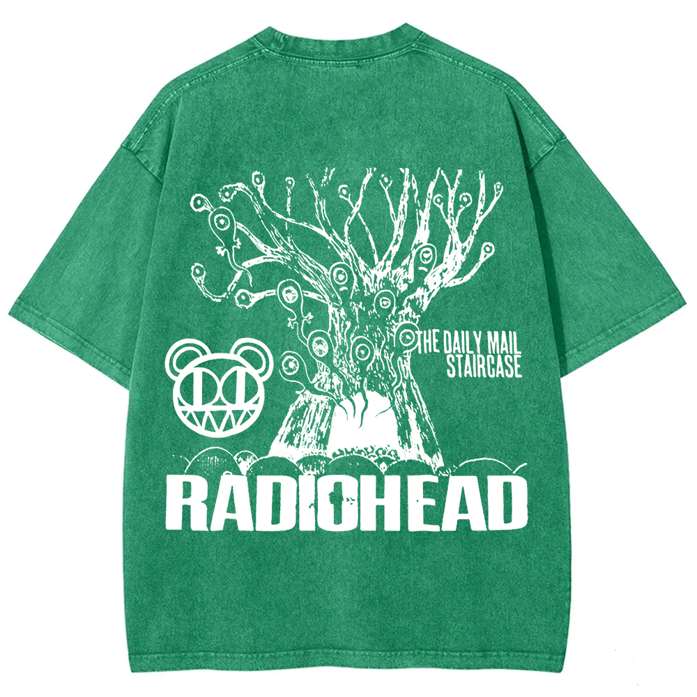 Unisex Vintage  Radiohead Band t-Shirt