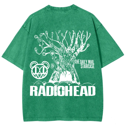 Unisex Vintage  Radiohead Band t-Shirt