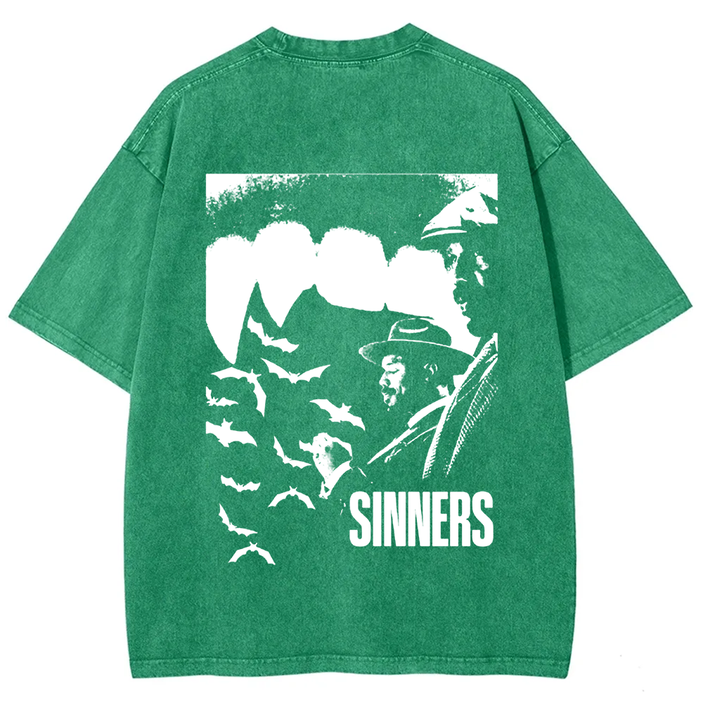 Unisex Vintage Sinners 2025 Horror Movie t-Shirt