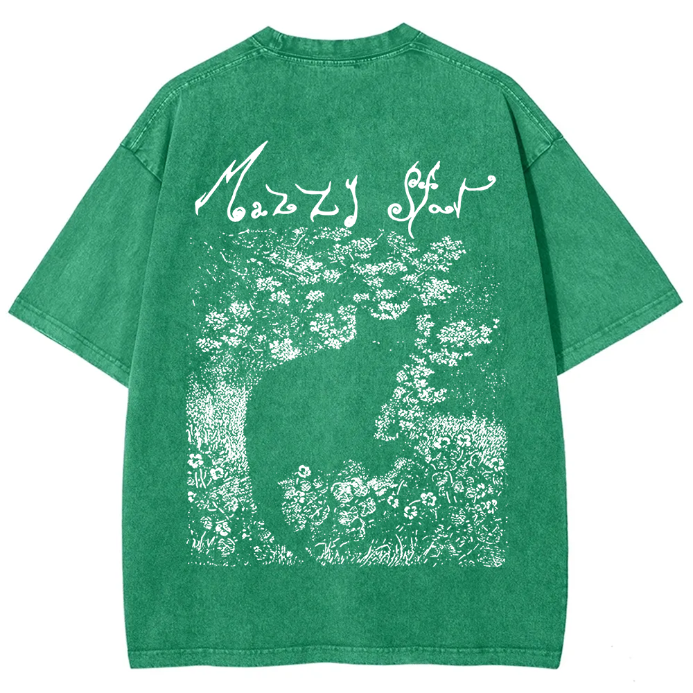 Unisex Vintage  Mazzy Star Band t-Shirt