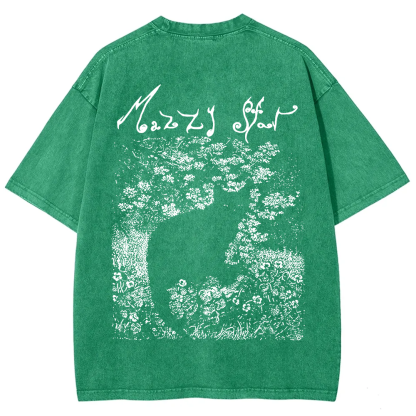 Unisex Vintage  Mazzy Star Band t-Shirt