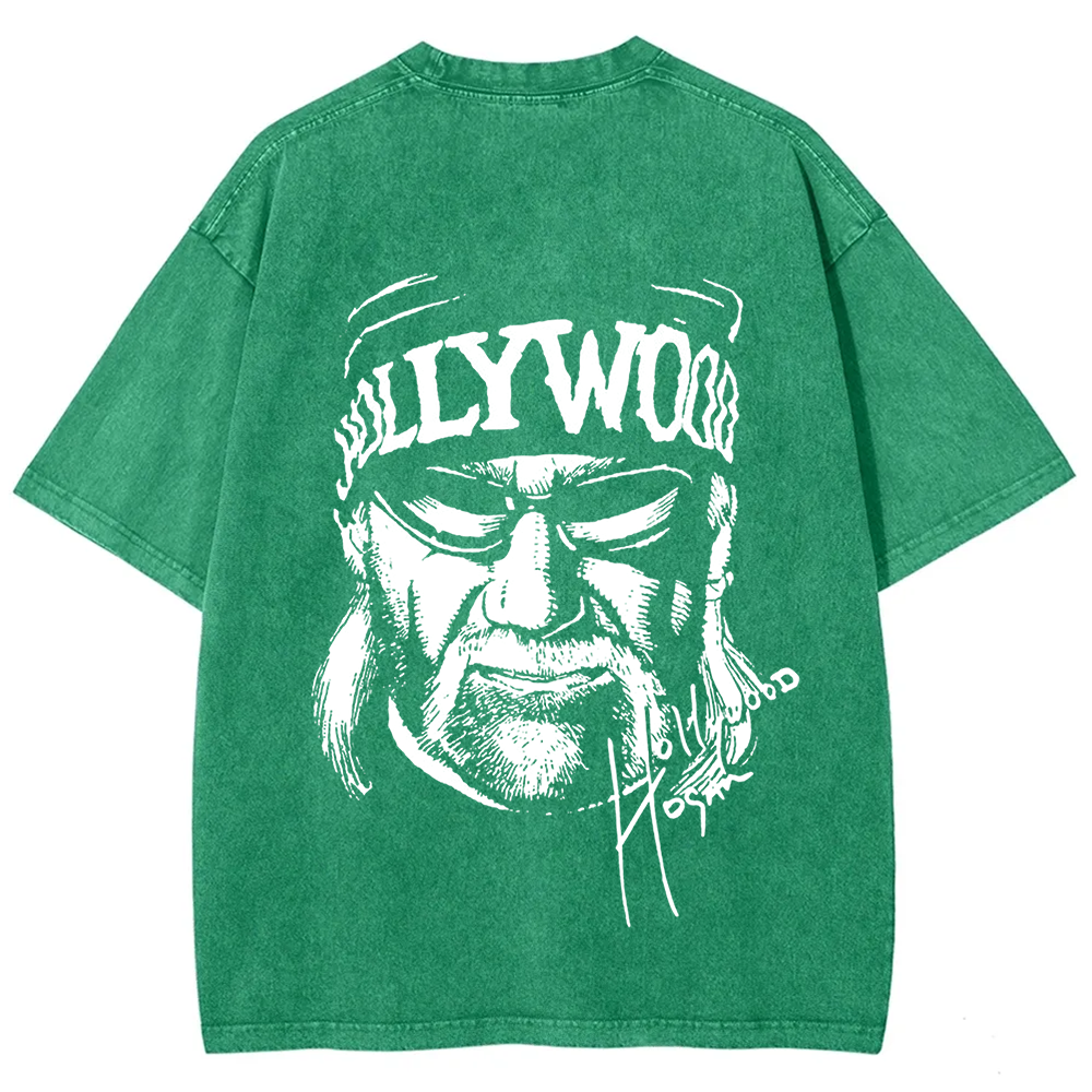 Unisex Vintage  Wrestling WCW Hollywood Hulk Hogan  t-Shirt