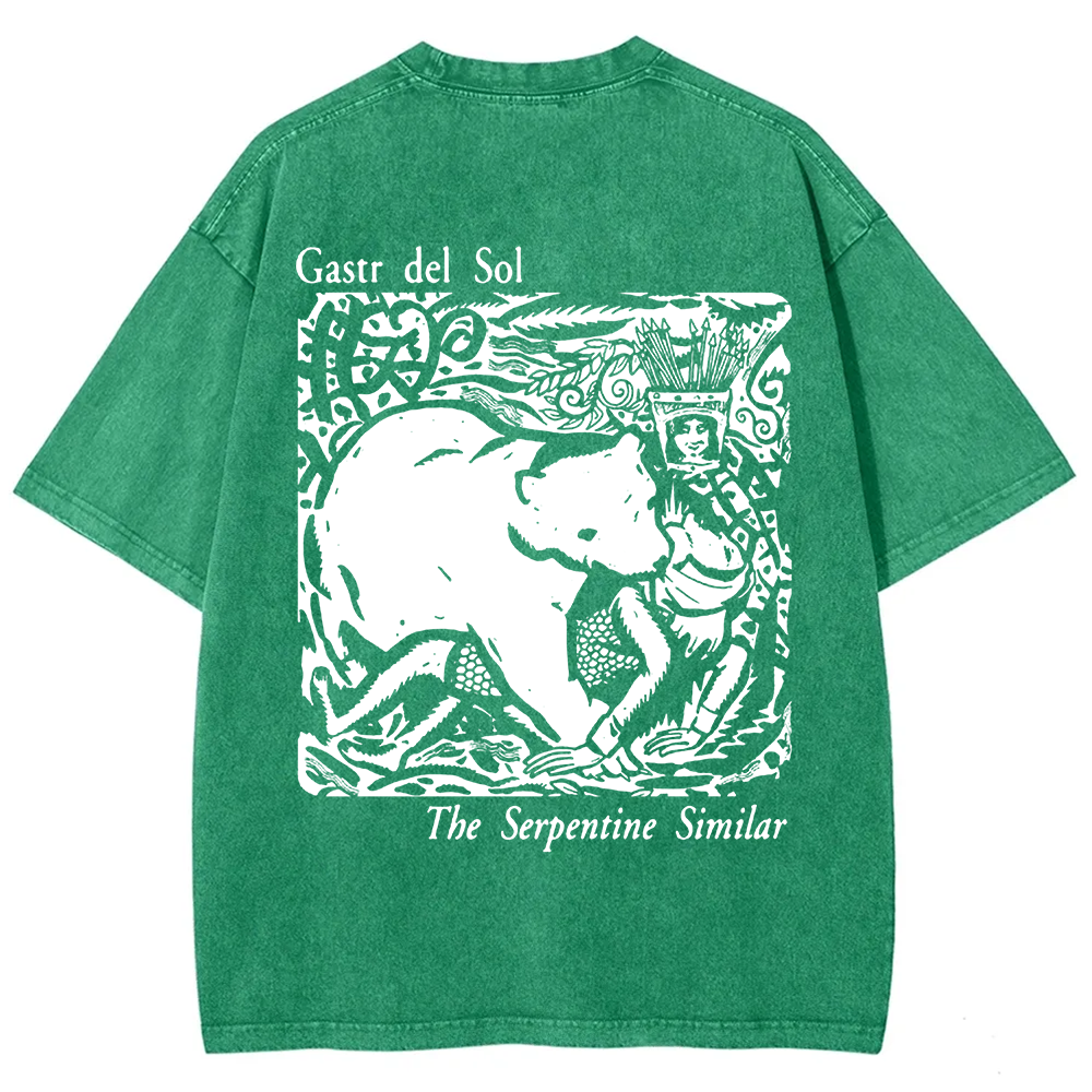 Unisex Vintage  Gastr del Sol Band  t-Shirt