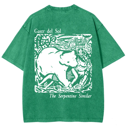 Unisex Vintage  Gastr del Sol Band  t-Shirt