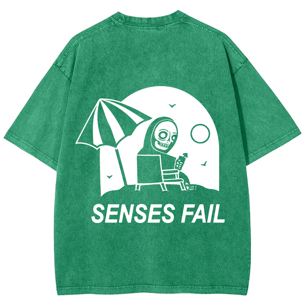 Unisex Vintage Senses Fail Band  t-Shirt