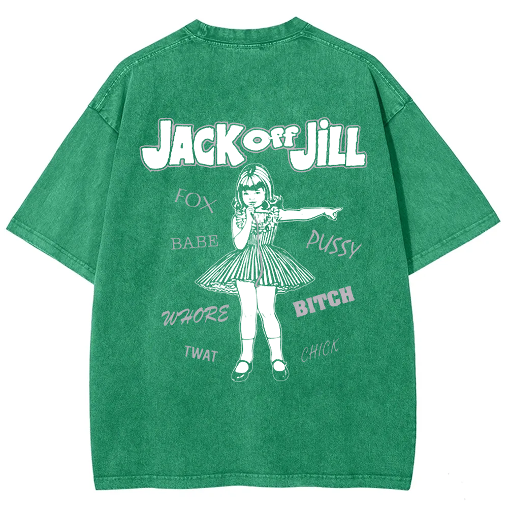 Unisex Vintage Jack Off Jill Band t-Shirt