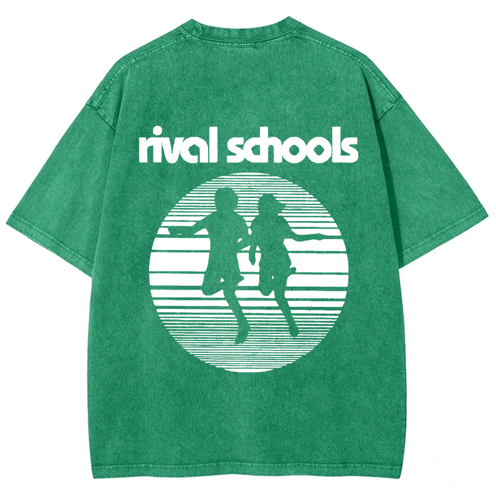 Unisex Vintage  Rival Schools Band t-Shirt