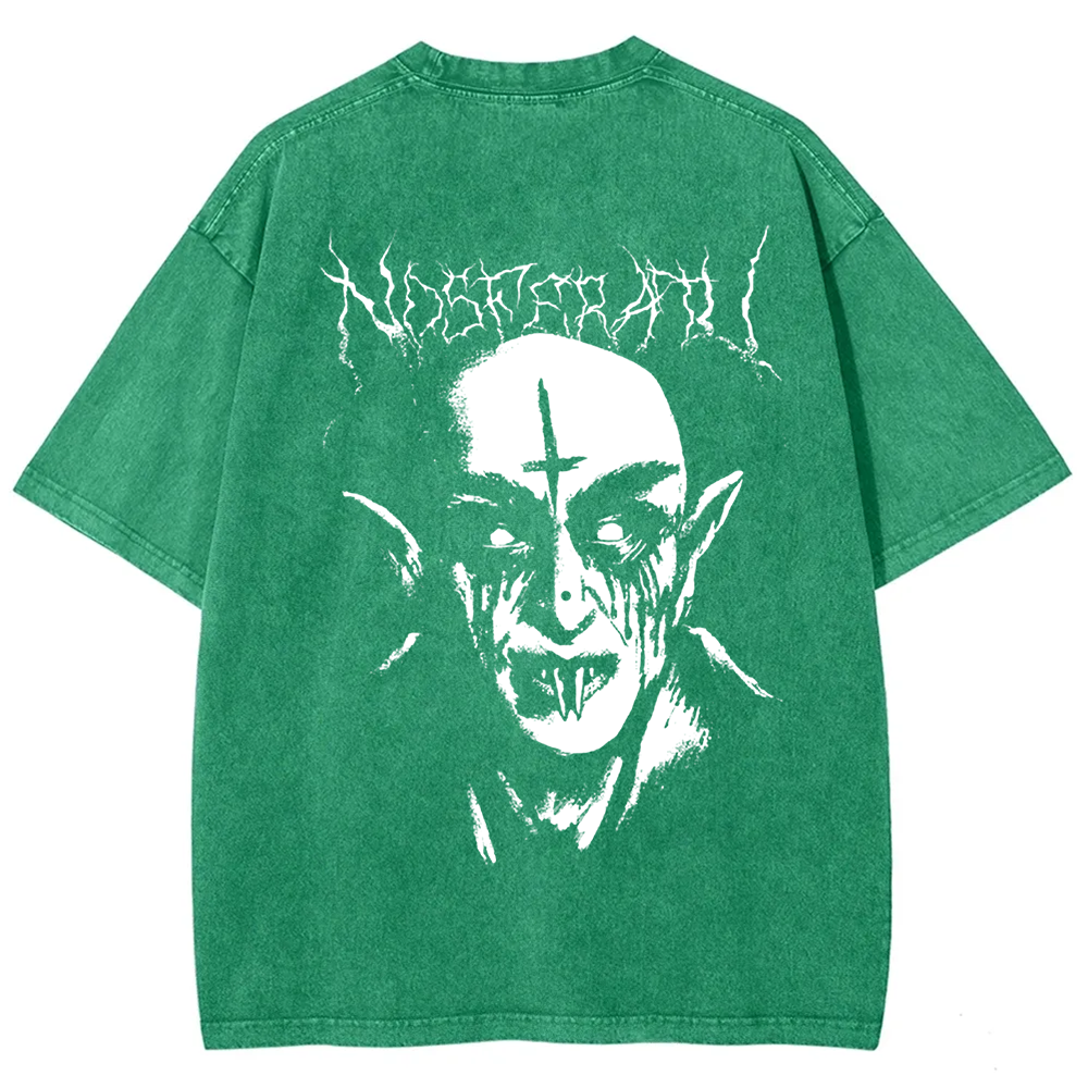 Unisex Vintage Black Metal Nosferatu Movie  t-Shirt