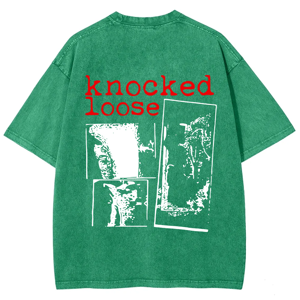 Unisex Vintage Knocked Loose Band t-Shirt