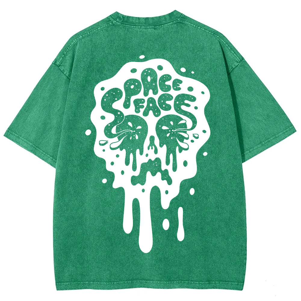 Unisex Vintage Spaceface Band  t-Shirt