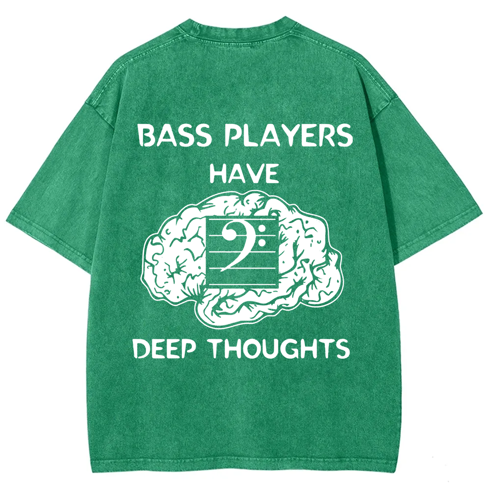 Unisex Vintage Bass Player t-Shirt