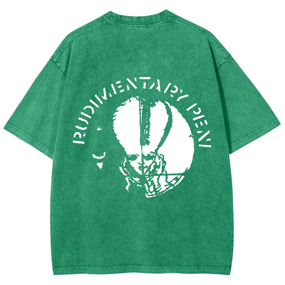 Unisex Vintage Rudimentary Peni Punk Band t-Shirt