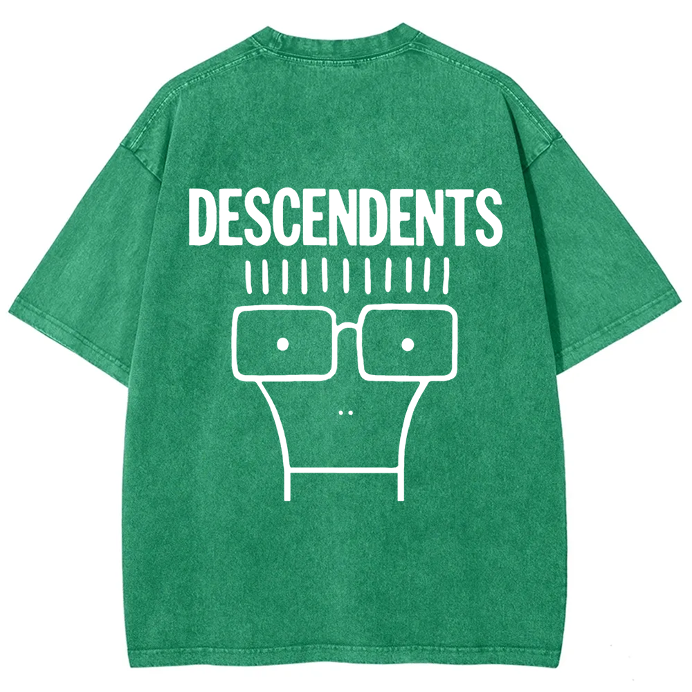 Unisex Vintage Descendents Punk Rock Band t-Shirt