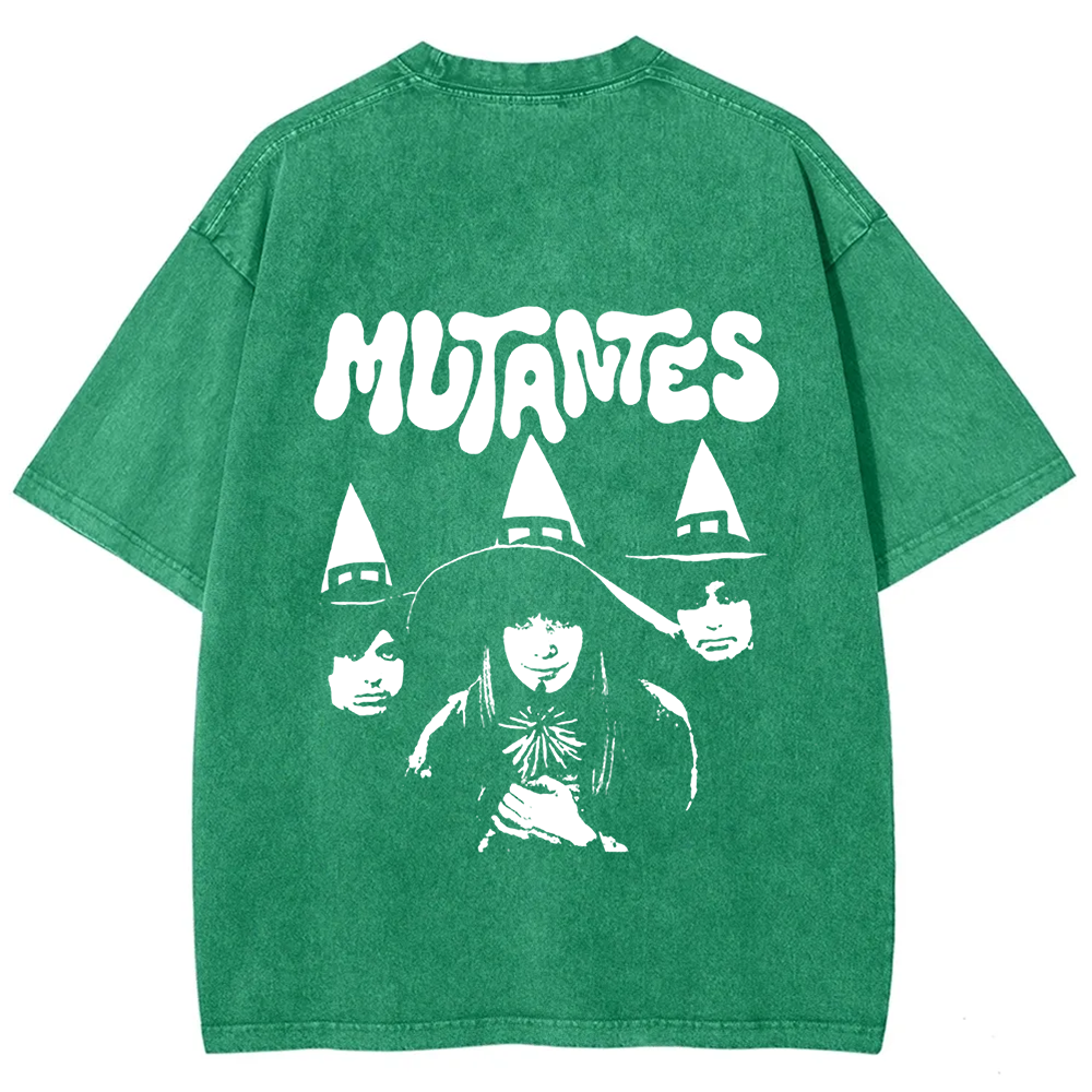 Unisex Vintage Os Mutantes Rock Band t-Shirt