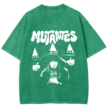 Unisex Vintage Os Mutantes Rock Band t-Shirt