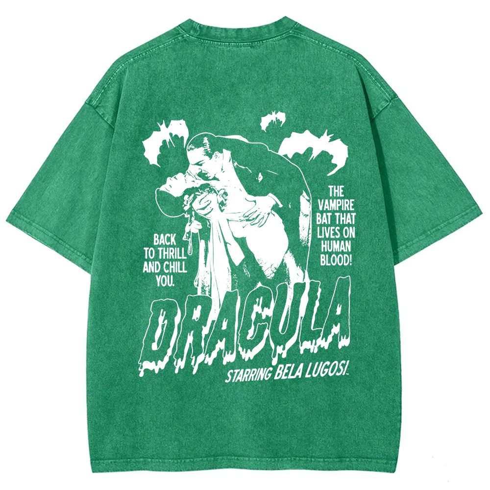 Unisex Vintage  Vampire Dracula Art t-Shirt