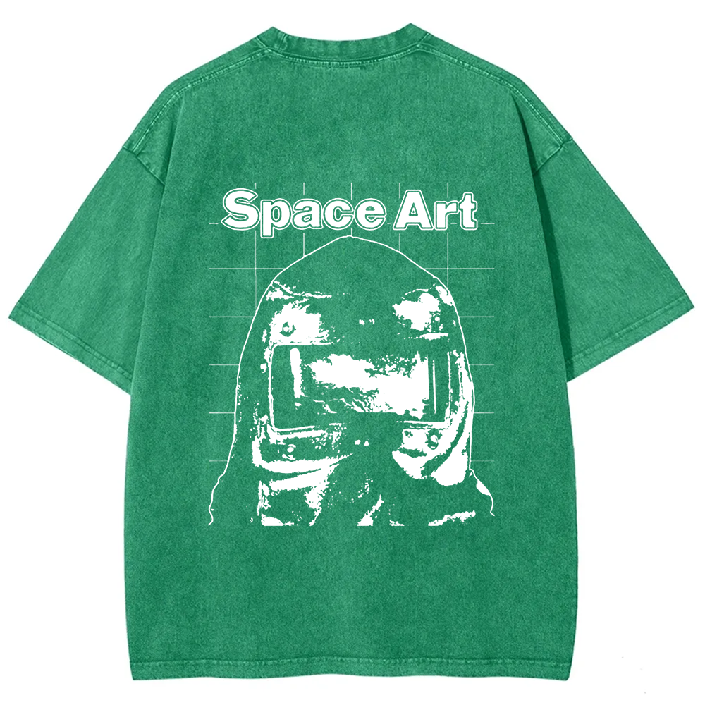 Unisex Vintage Space Art Band t-Shirt