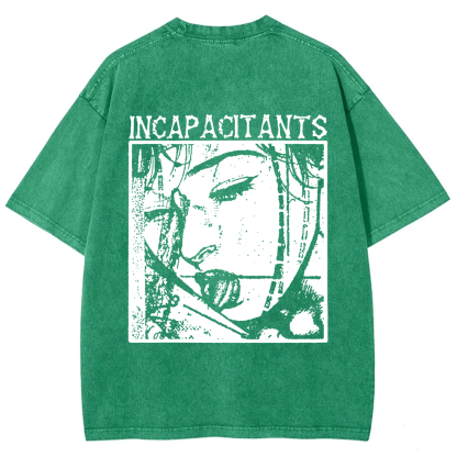 Unisex Vintage Incapacitants Band t-Shirt