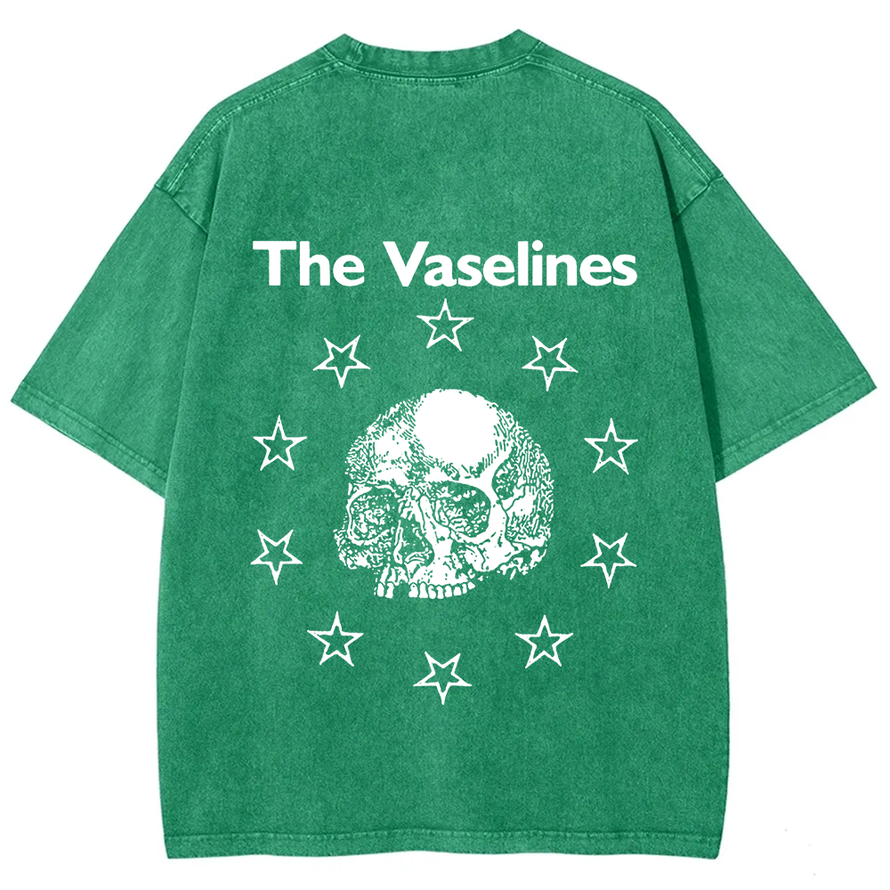 Unisex Vintage The Vaselines Rock Band  t-Shirt