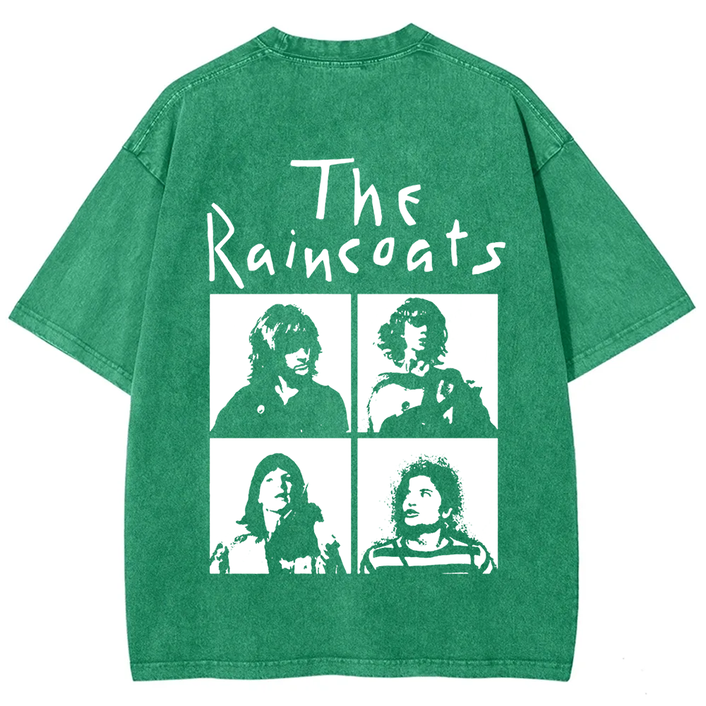 Unisex Vintage The Raincoats Punk Band t-Shirt