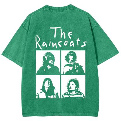 Unisex Vintage The Raincoats Punk Band t-Shirt