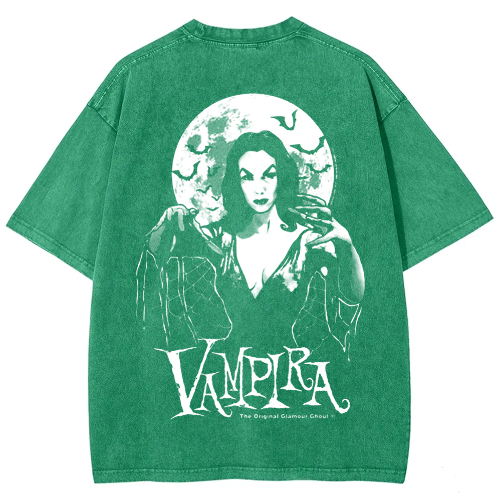 Unisex Vintage Vampira Singer  t-Shirt