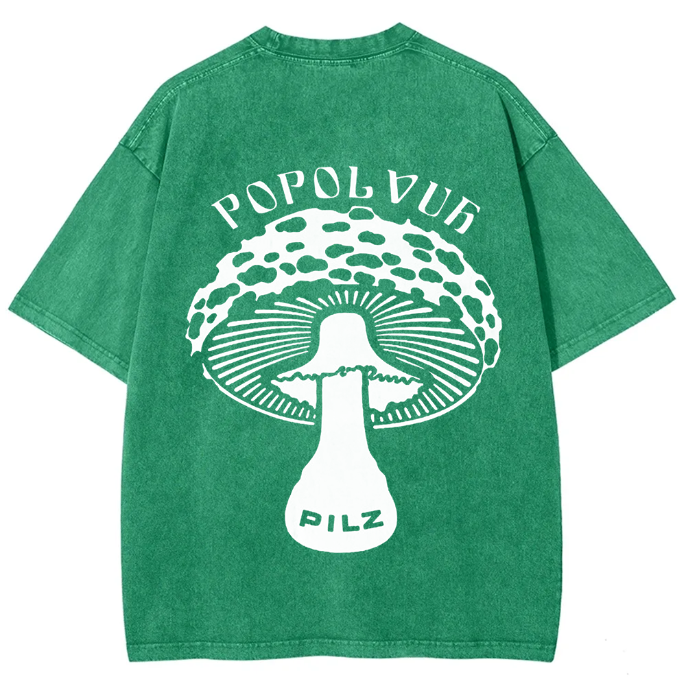 Unisex Vintage  Popol Vuh Rock Band t-Shirt