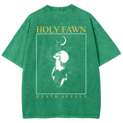 Unisex Vintage Holy Fawn Band t-Shirt