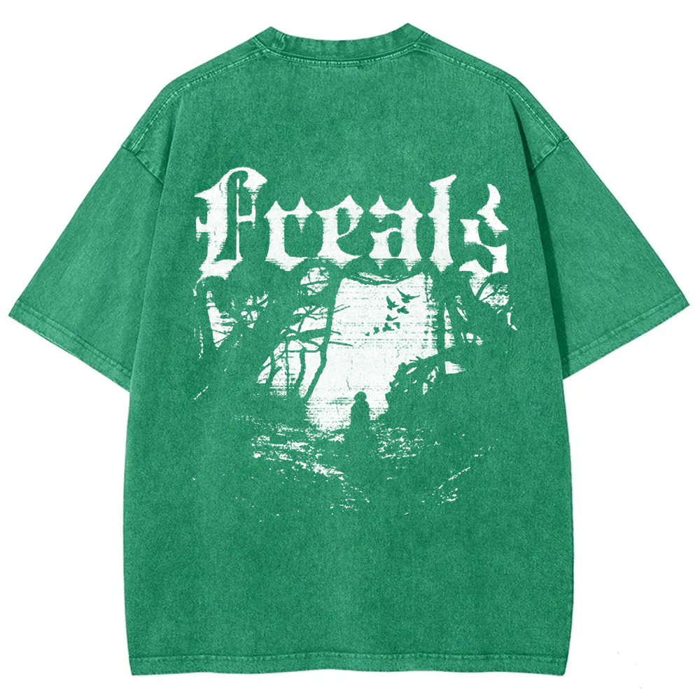 Unisex Vintage Freaks Horror Movie t-Shirt