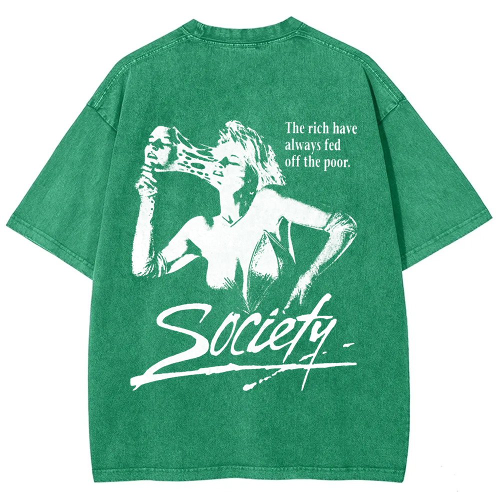 Unisex Vintage Society Film Horror Movie t-Shirt