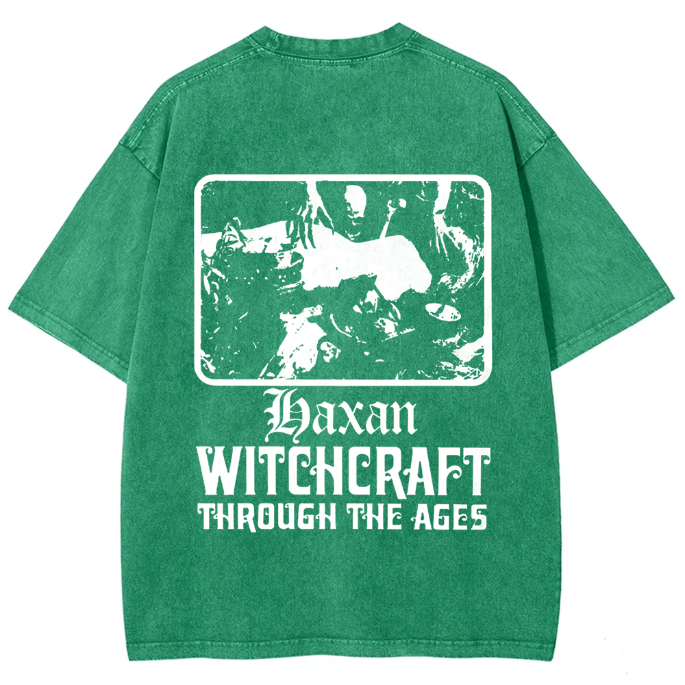 Unisex Vintage Häxan Witchcraft Through The Ages Horror Movie t-Shirt