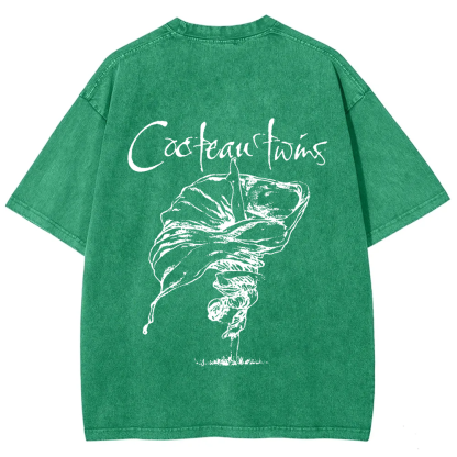 Unisex Vintage Cocteau Twins Band   t-Shirt