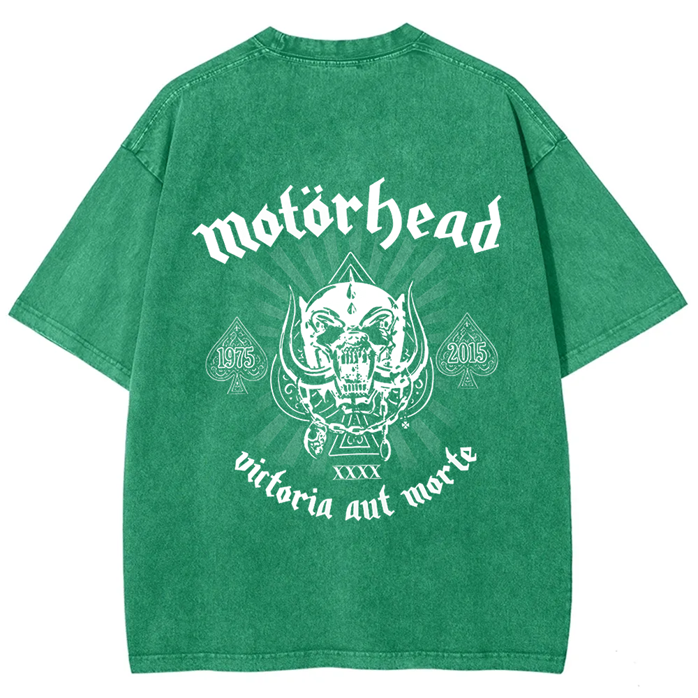 Unisex Vintage  Motörhead  Cotton Motorhead Heavy Metal Band t-Shirt