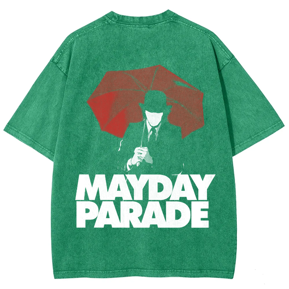 Unisex Vintage  Mayday Parade Rock Band  t-Shirt