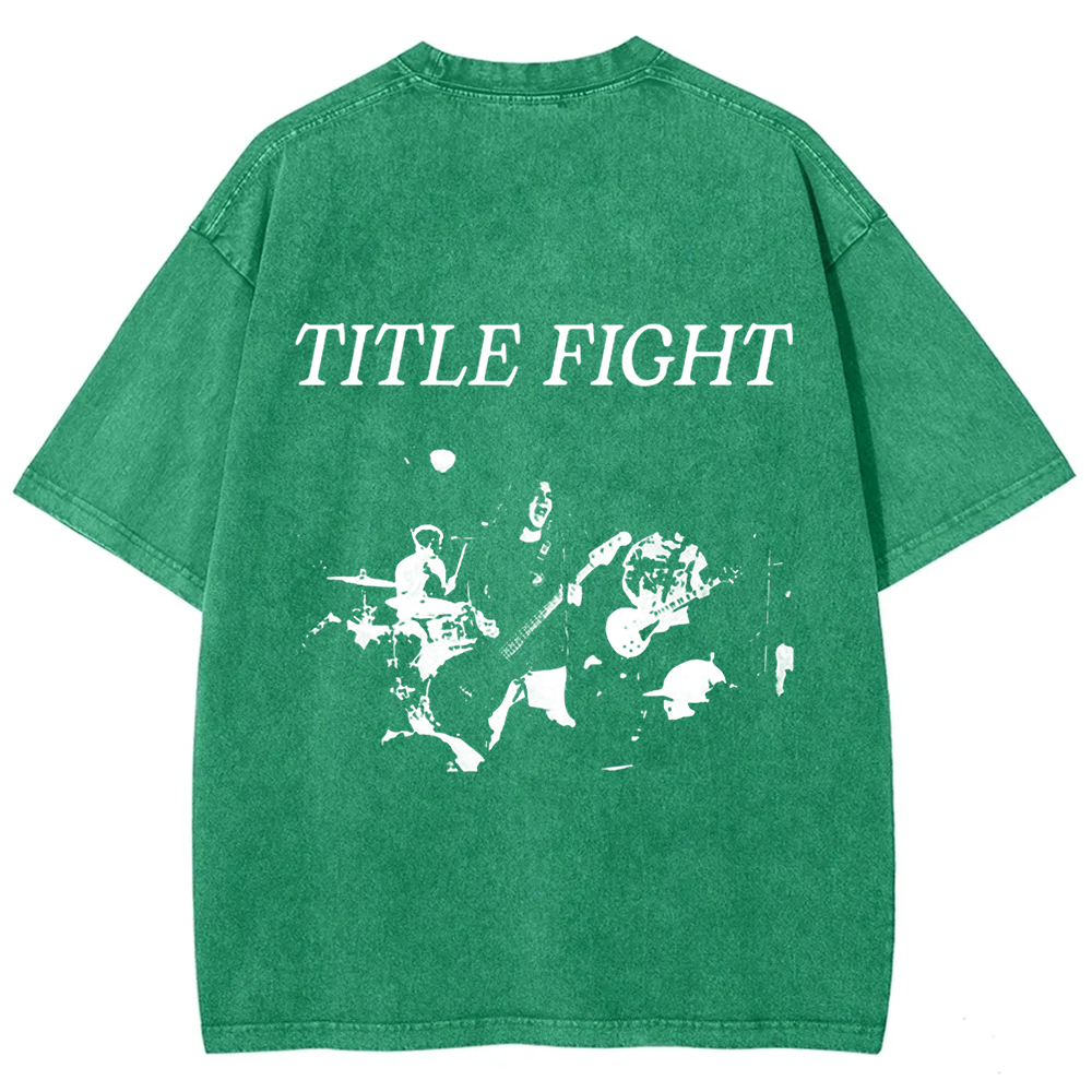 Unisex Vintage Title Fight Band t-Shirt