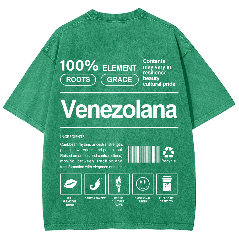 Venezolana Unisex Fit  Washed T-Shirt