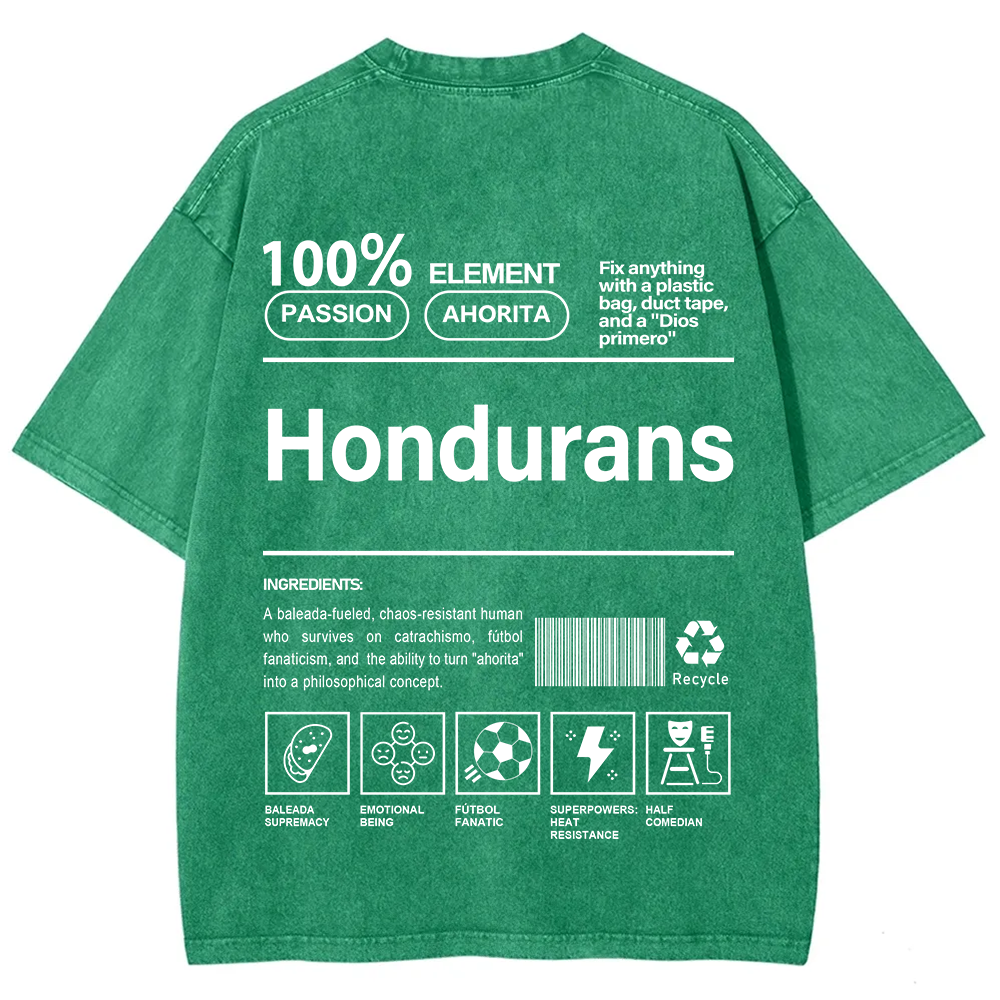Hondurans Unisex Fit  Washed T-Shirt