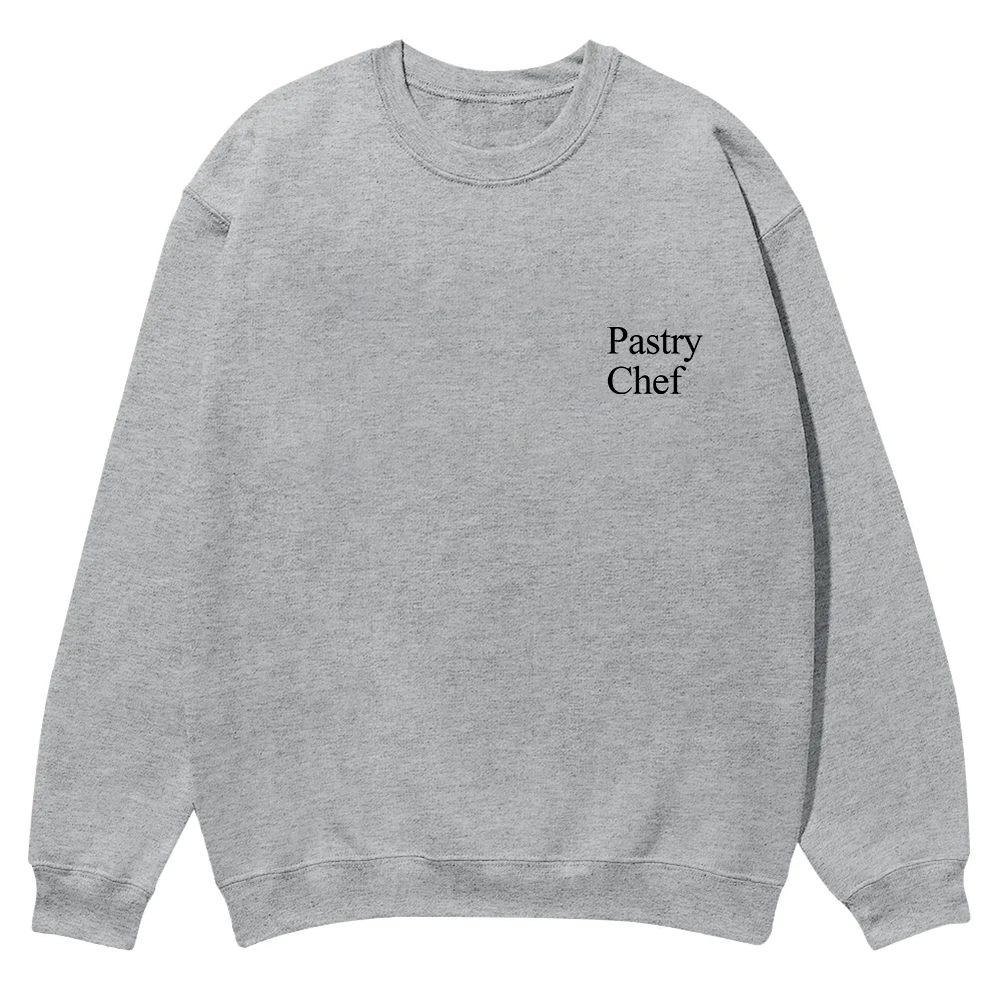 Pastry Chef Casual Crewneck Sweatshirt wearishow