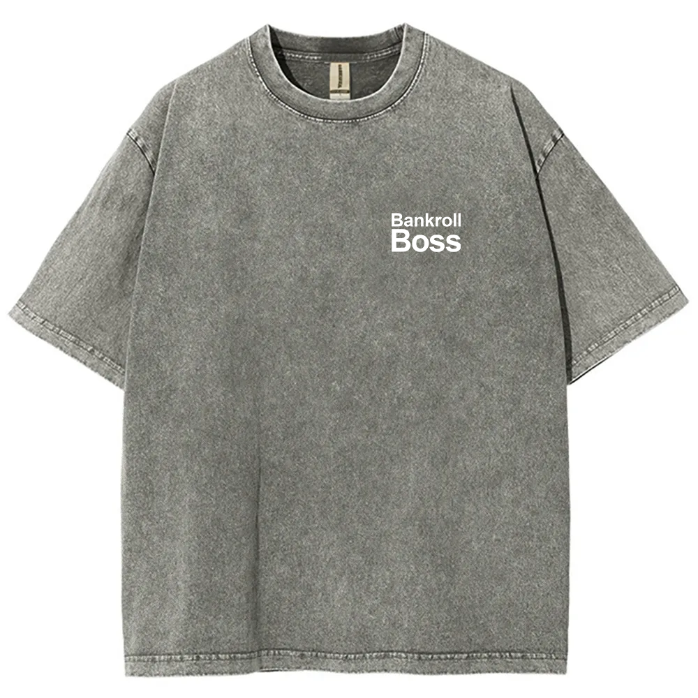 Bankroll Boss Unisex Fit Washed T-Shirt