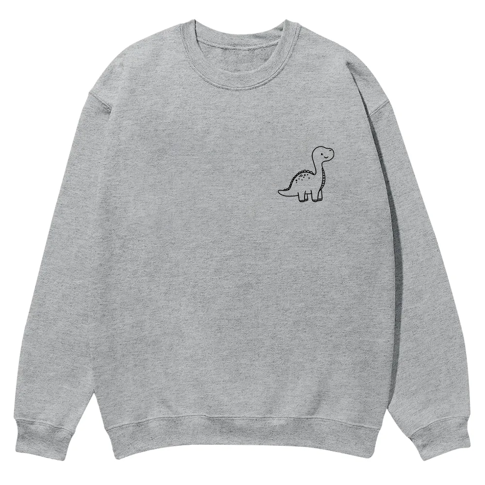 Boy Mom Casual Crewneck Sweatshirt wearishow