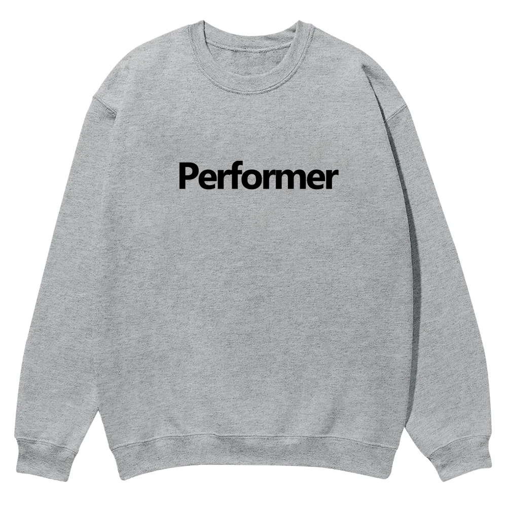 Performer Casual Crewneck Sweatshirt wearishow