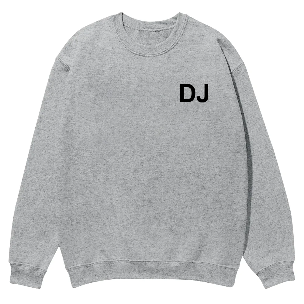 DJ Casual Crewneck Sweatshirt wearishow