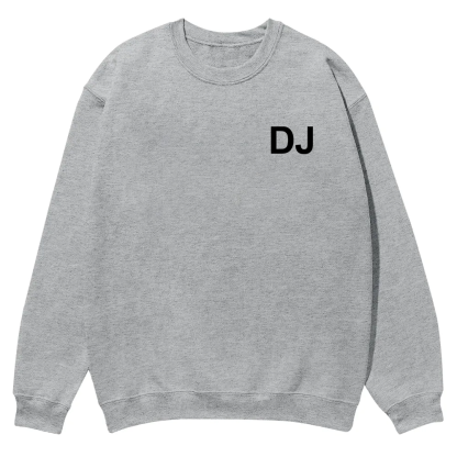 DJ Casual Crewneck Sweatshirt wearishow