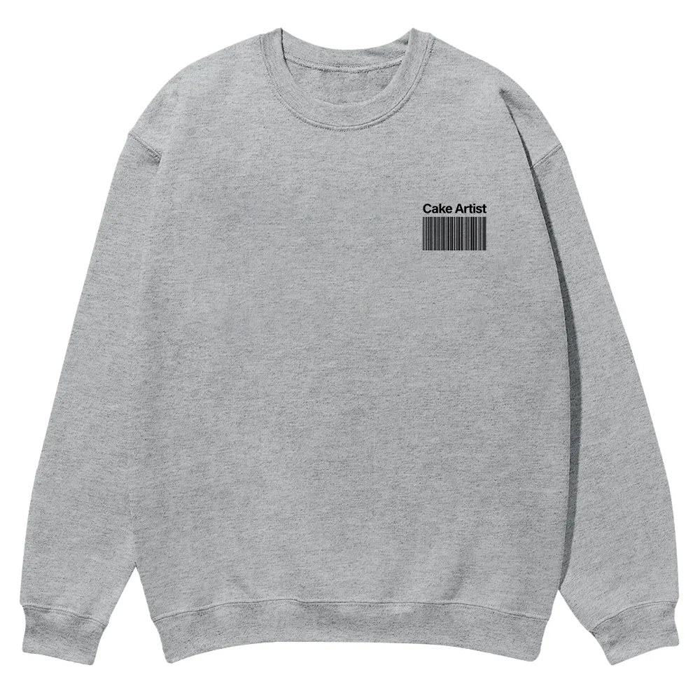 Cake Artist Casual Crewneck Sweatshirt wearishow