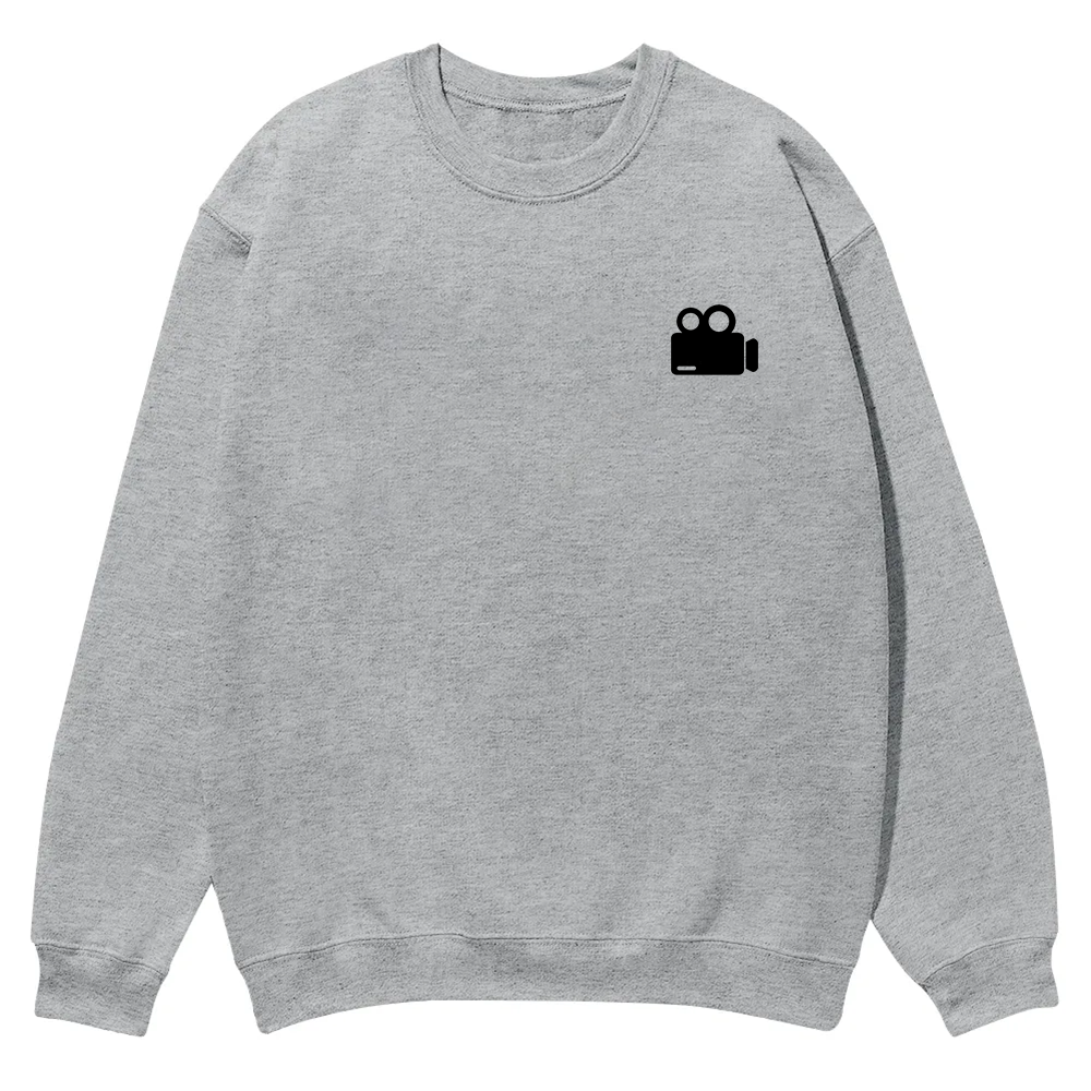 Videographer Casual Crewneck Sweatshirt wearishow wearishow