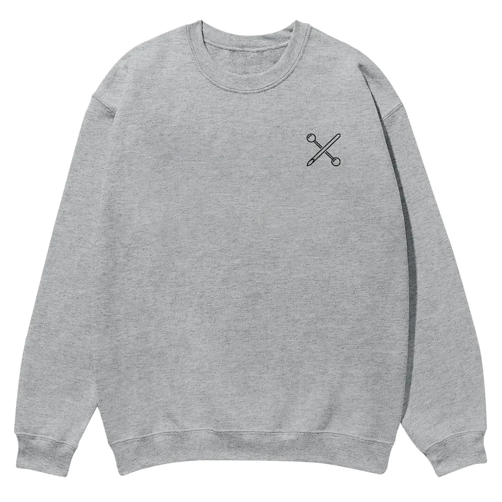 Body Piercer Casual Crewneck Sweatshirt wearishow