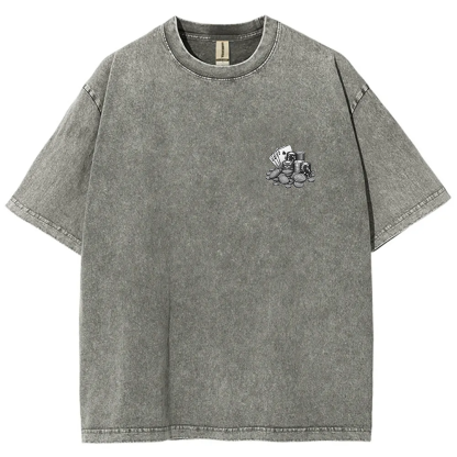 Professional Gambler Unisex Fit Washed T-Shirt