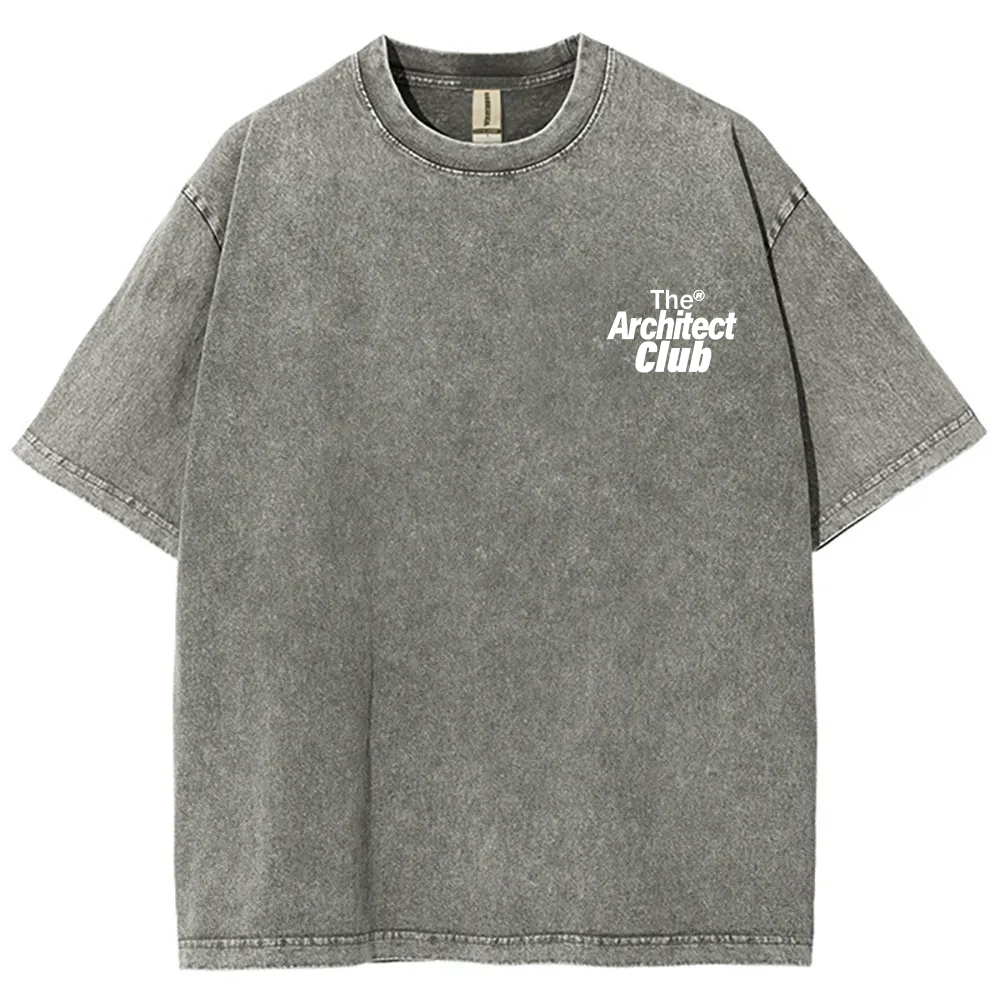 The Architect Club Unisex Fit Washed T-Shirt
