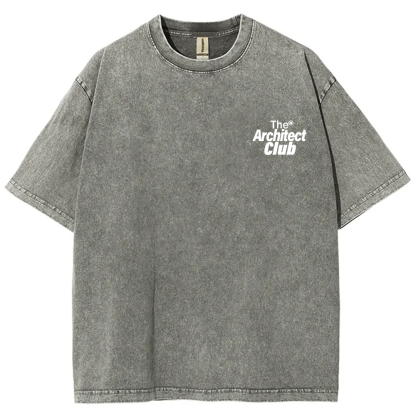 The Architect Club Unisex Fit Washed T-Shirt